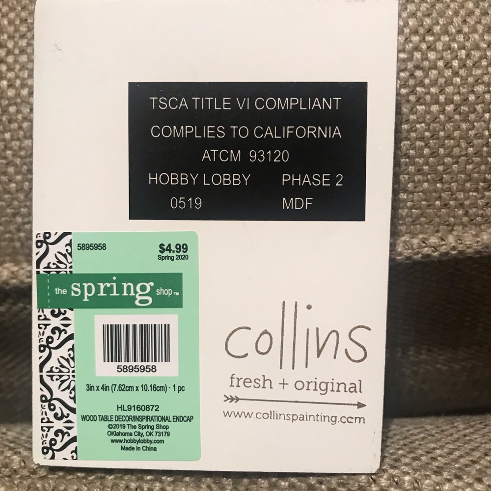 Small Box sign - Picture 3 of 4